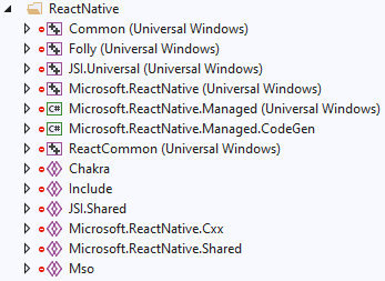 native module dependencies
